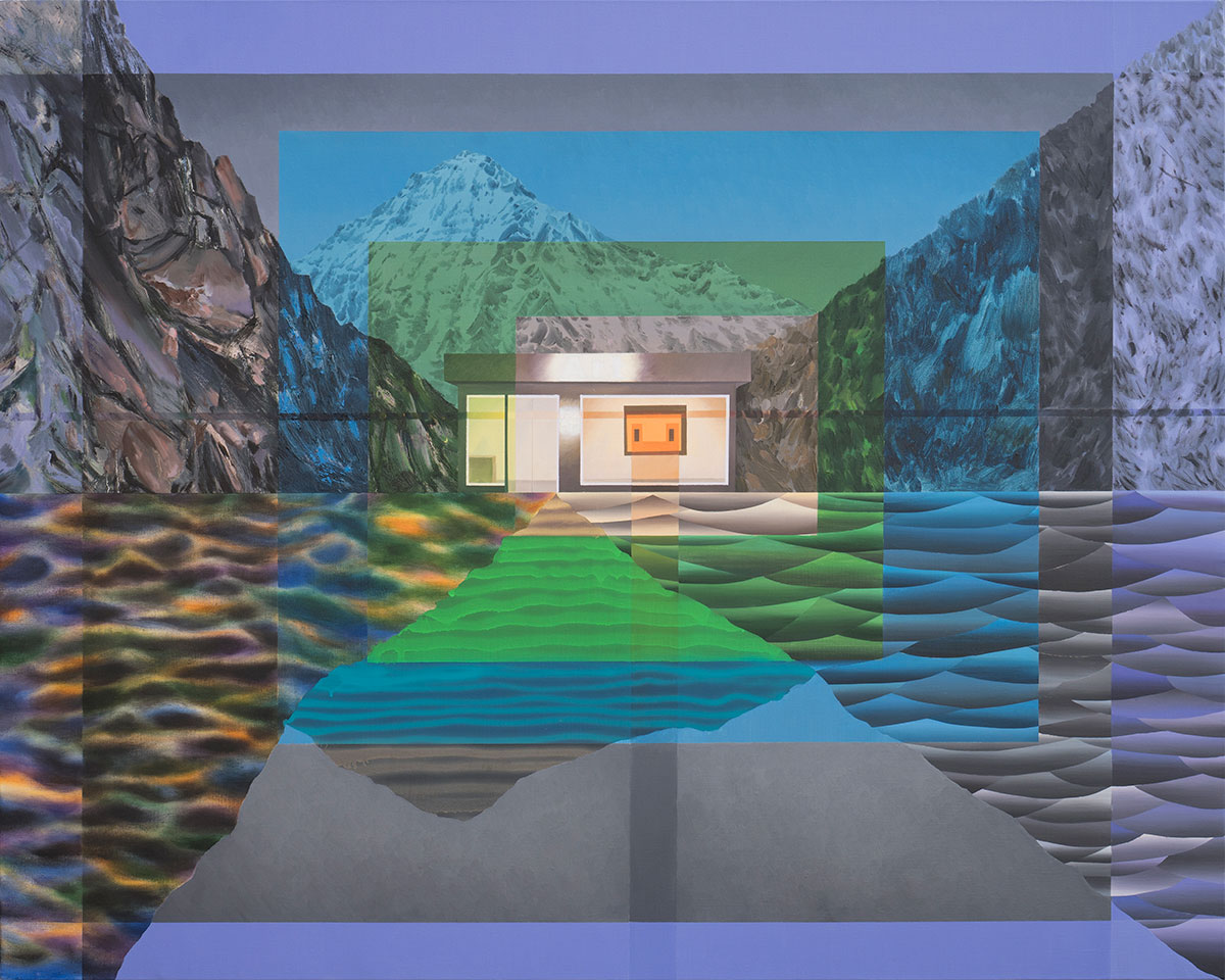 Non-stop, oil on canvas, 120x150cm, 2022