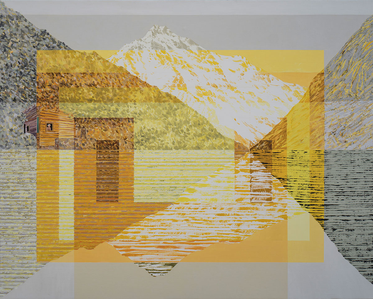 All love and sorrow, oil on canvas, 120x150cm, 2022