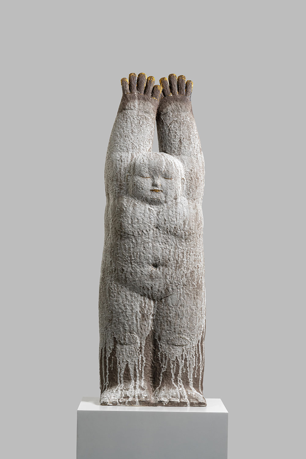 Grow Upward, Pottery, 40x22x115cm, 2025