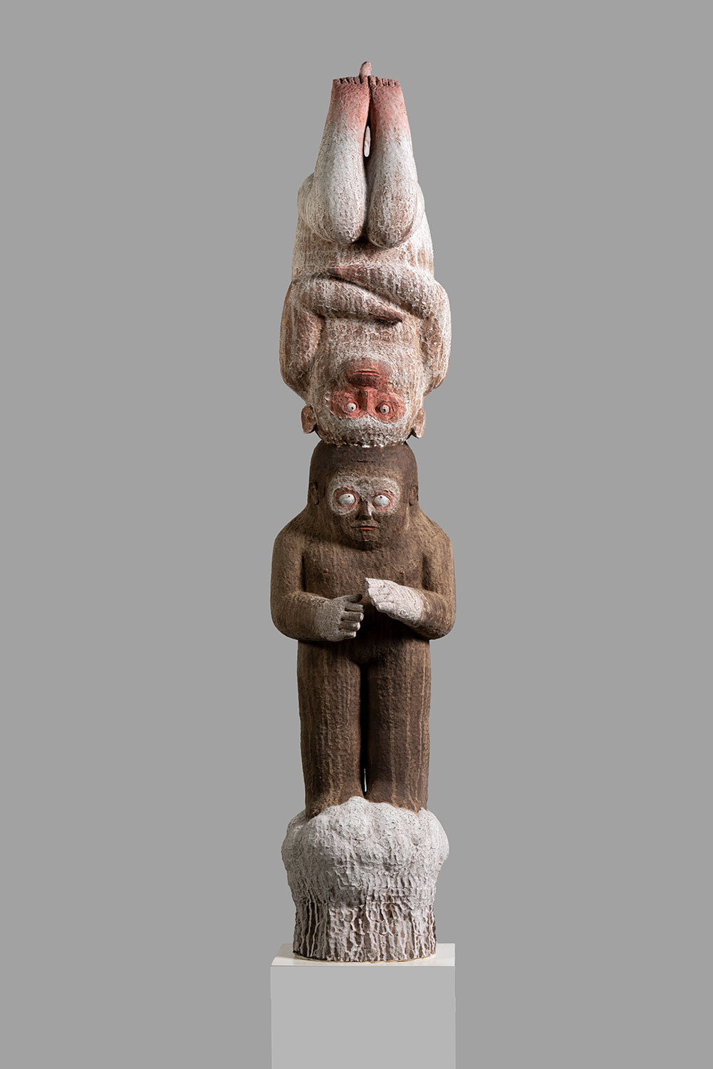 Mirror of Life 4, Pottery, 40x45x200cm, 2025